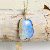 Stardust Opal Necklace