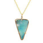 Caribbean Opal Necklace Pendant Necklace Elisabeth Bell Jewelry