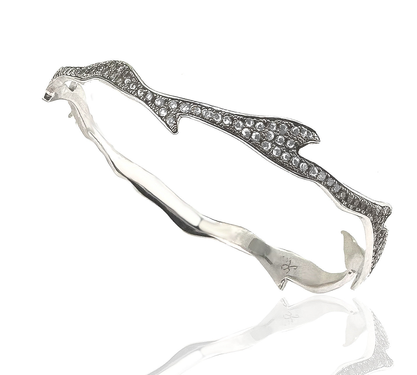 Pave Flame Bangle Bangle Yakira Rona