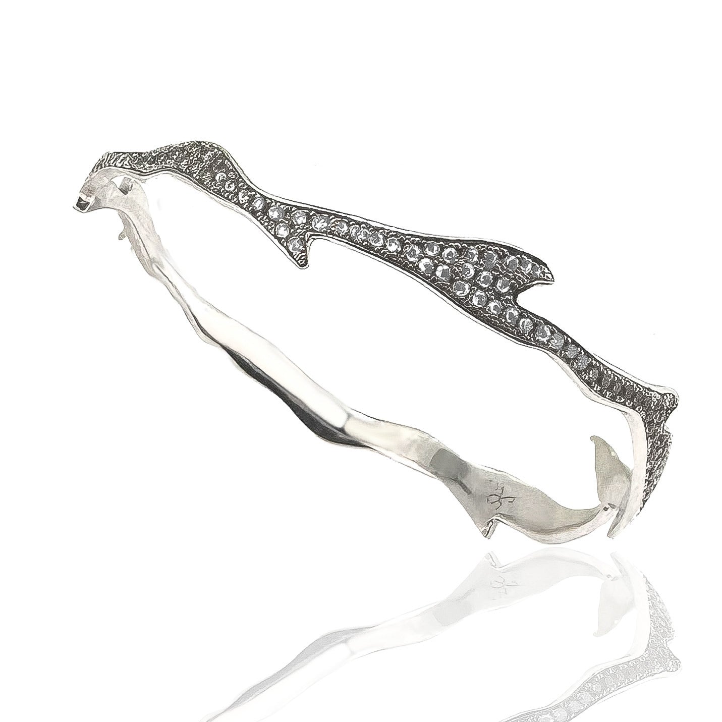 Pave Flame Bangle Bangle Yakira Rona