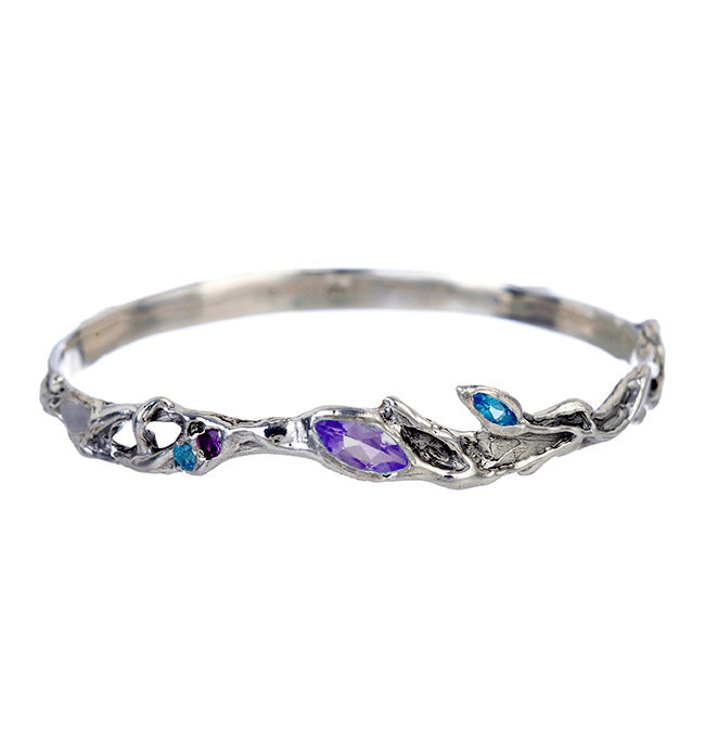 Leafwork Bangle Bangle Jaine K Designs Amethyst