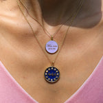 "My Heart" Enamel Necklace Pendant Elisabeth Bell Jewelry   