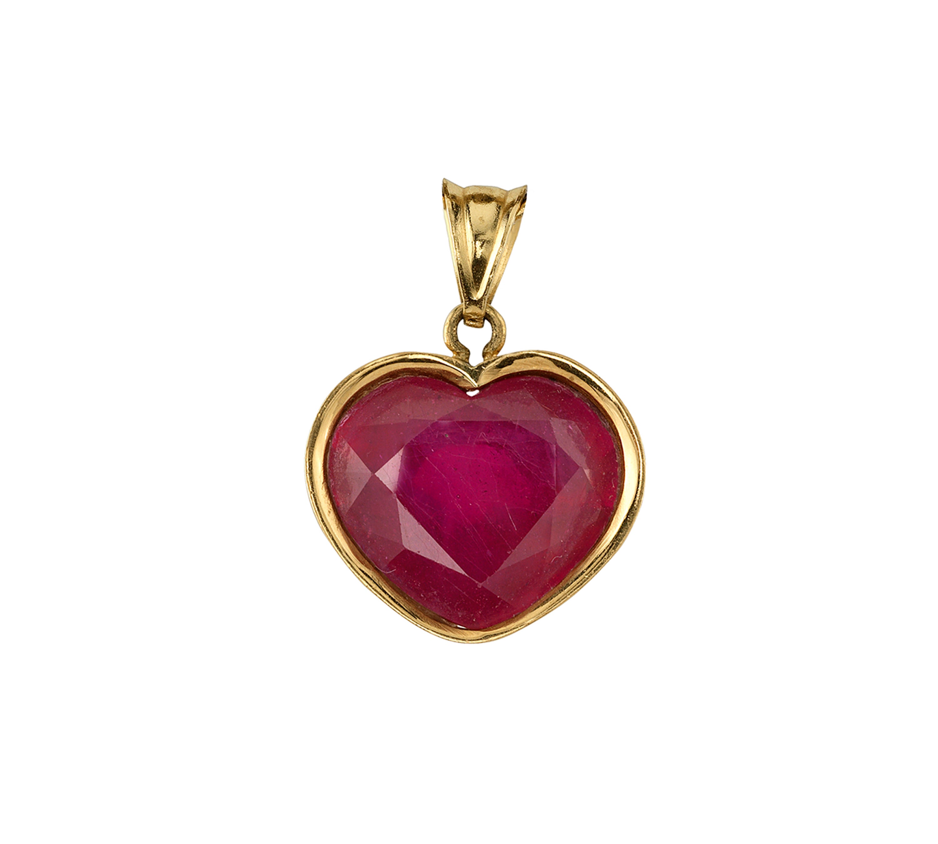Vintage Chain Heart Pendant Pendant Roseark Vintage