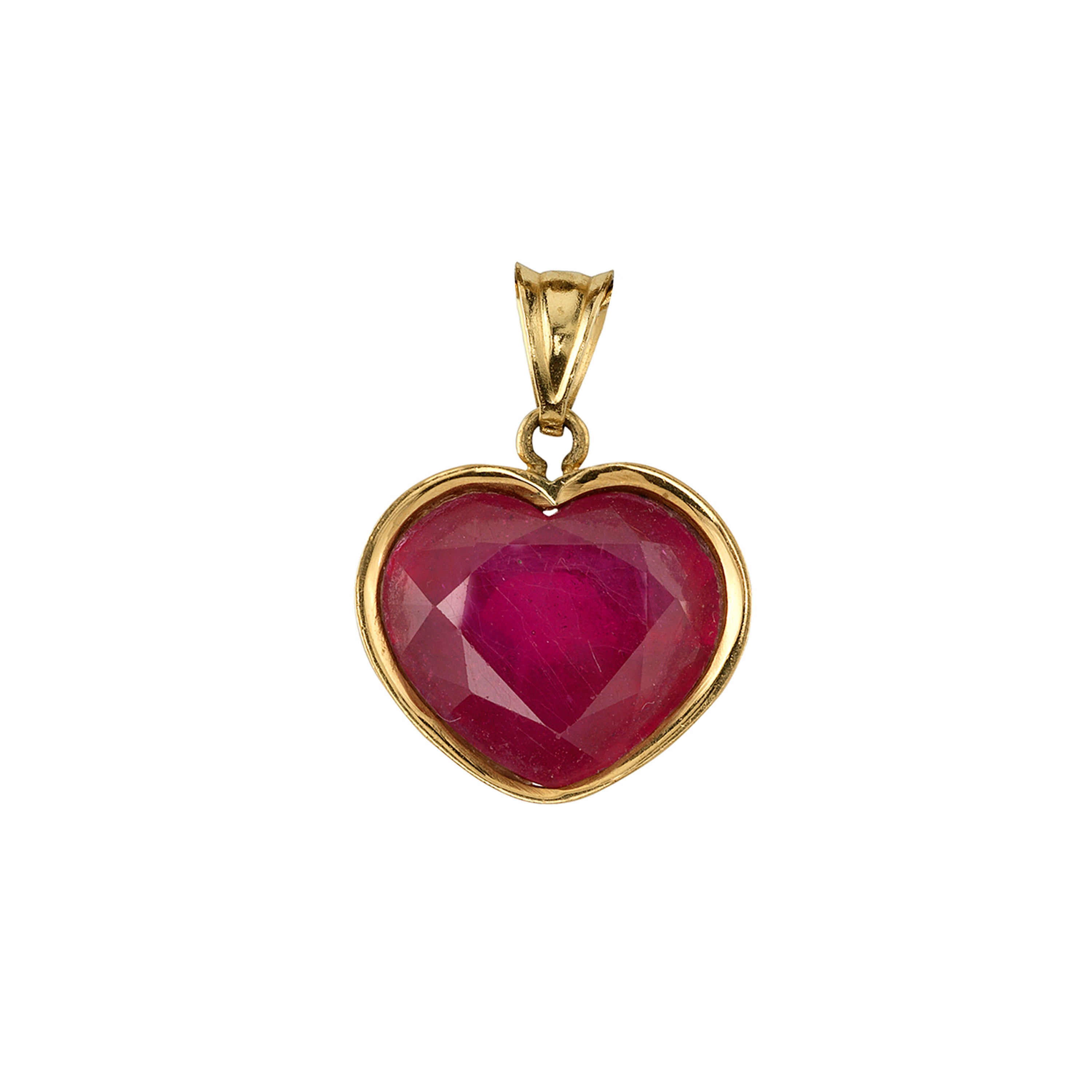 Vintage Chain Heart Pendant Pendant Roseark Vintage