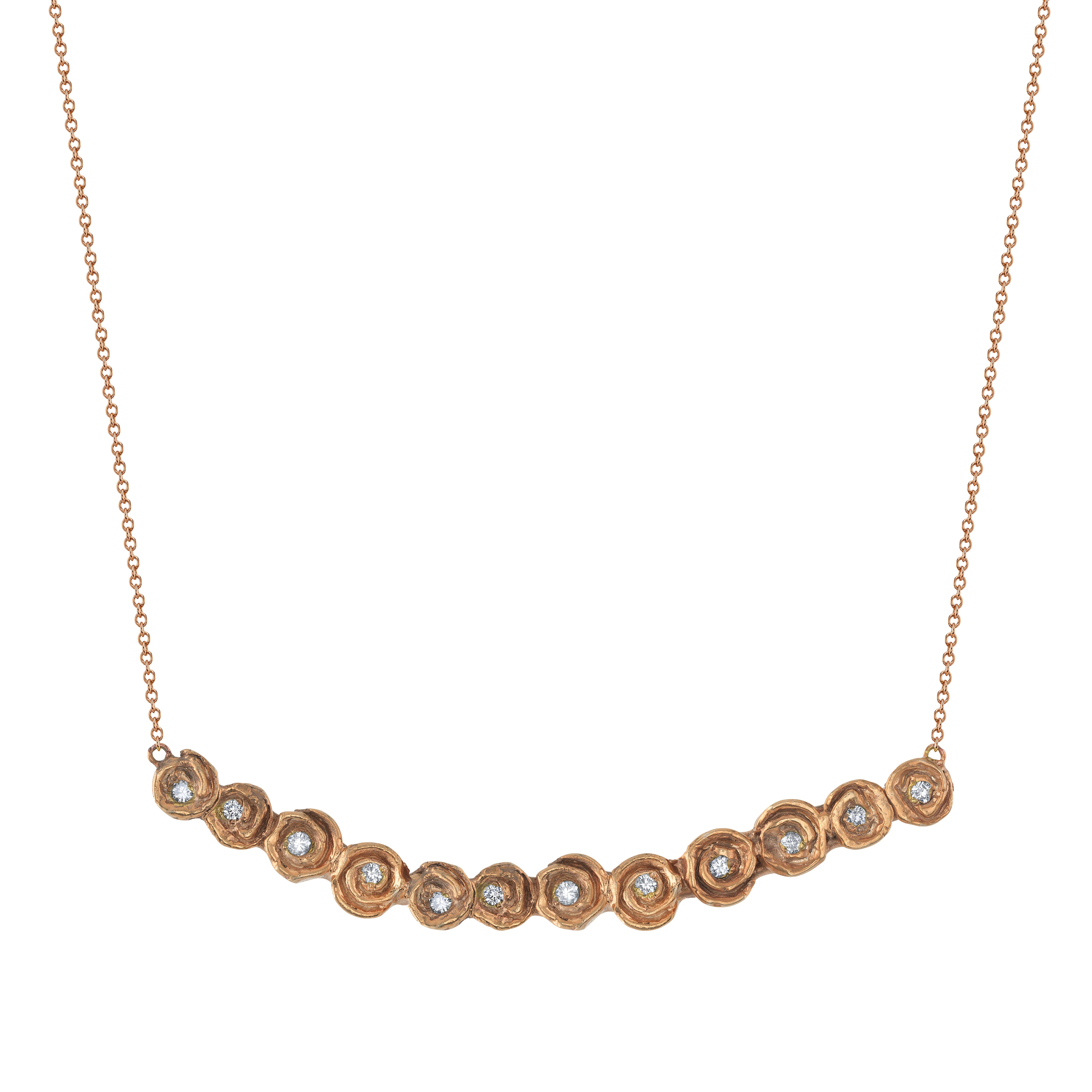 Dozen Roses Necklace, Medium Necklace Roseark
