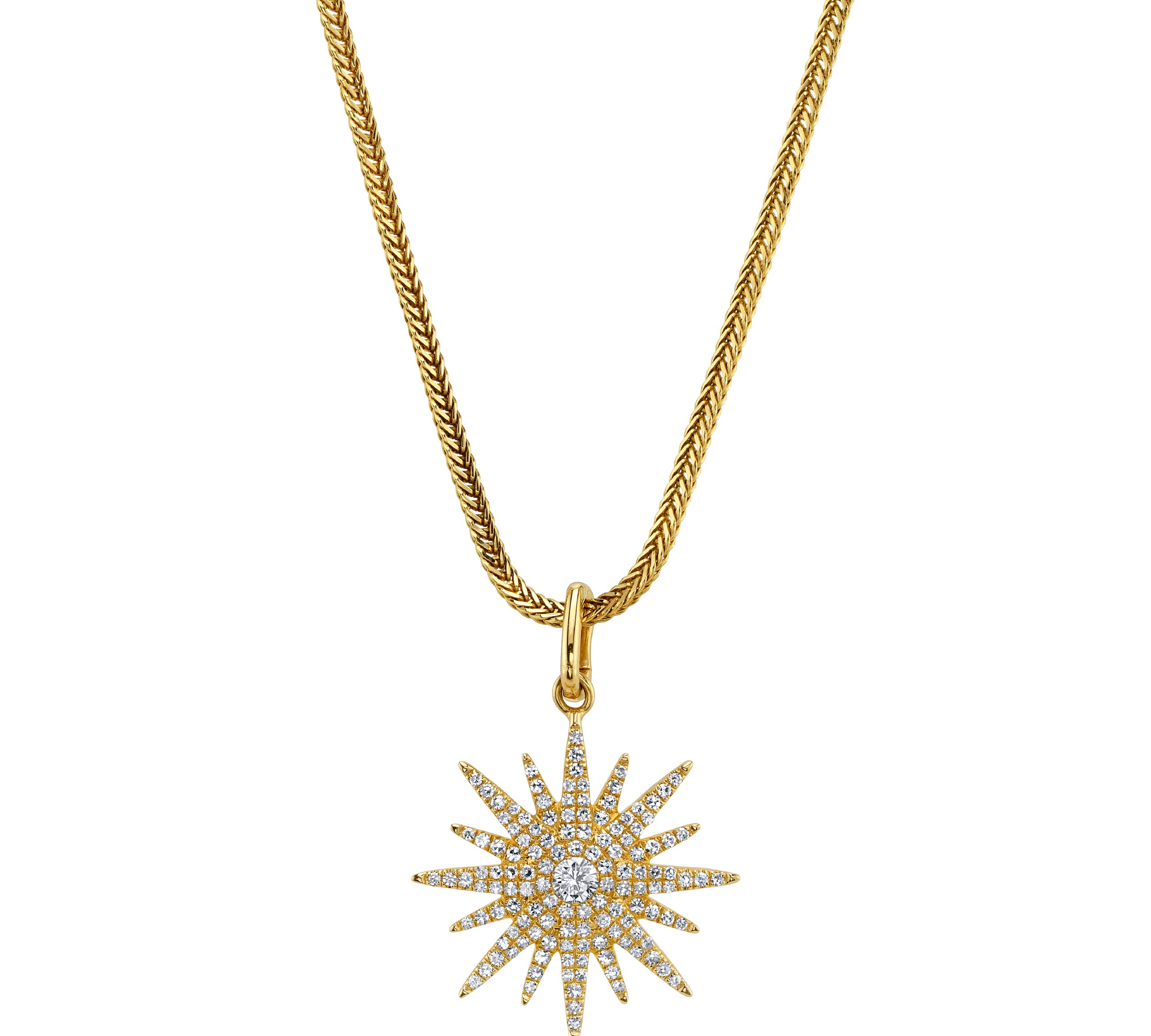 Diamond Starbust Pendant Pendant Roseark Deux