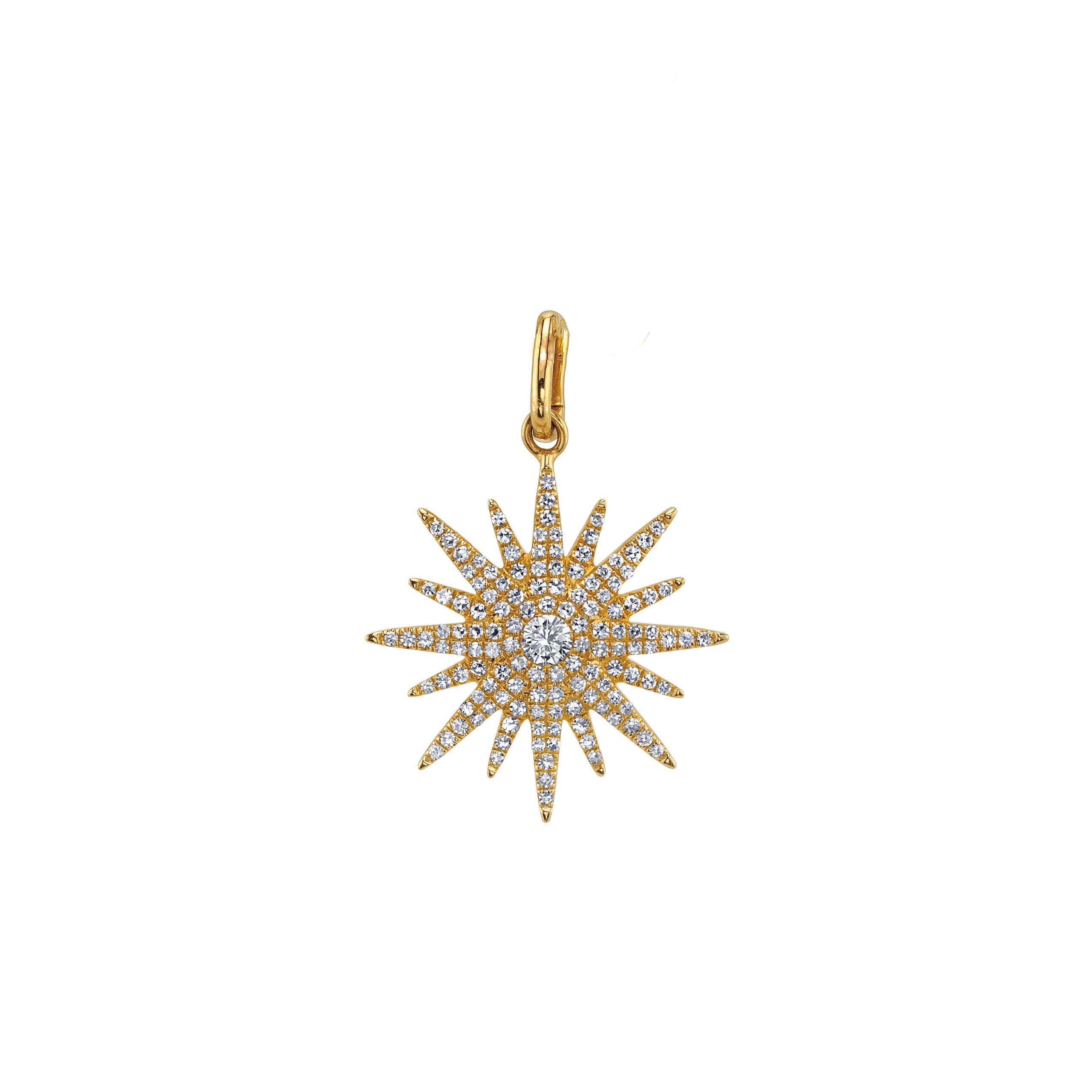 Diamond Starbust Pendant Pendant Roseark Deux