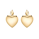 Sacred Heart Earrings Statement Earrings Fiore Wylde   
