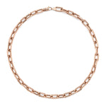 Thick Paperclip Necklace Chain Necklace Roseark Deux Rose Gold  