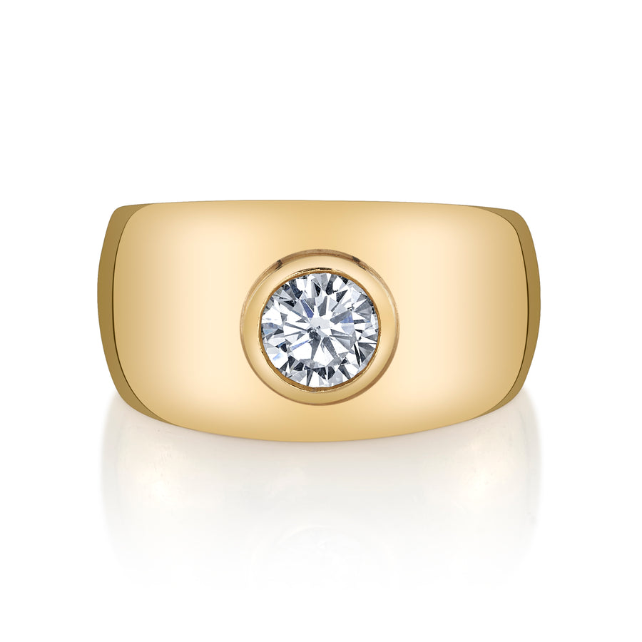 Diamond Bezel Ring Cocktail Ring Roseark Estate   