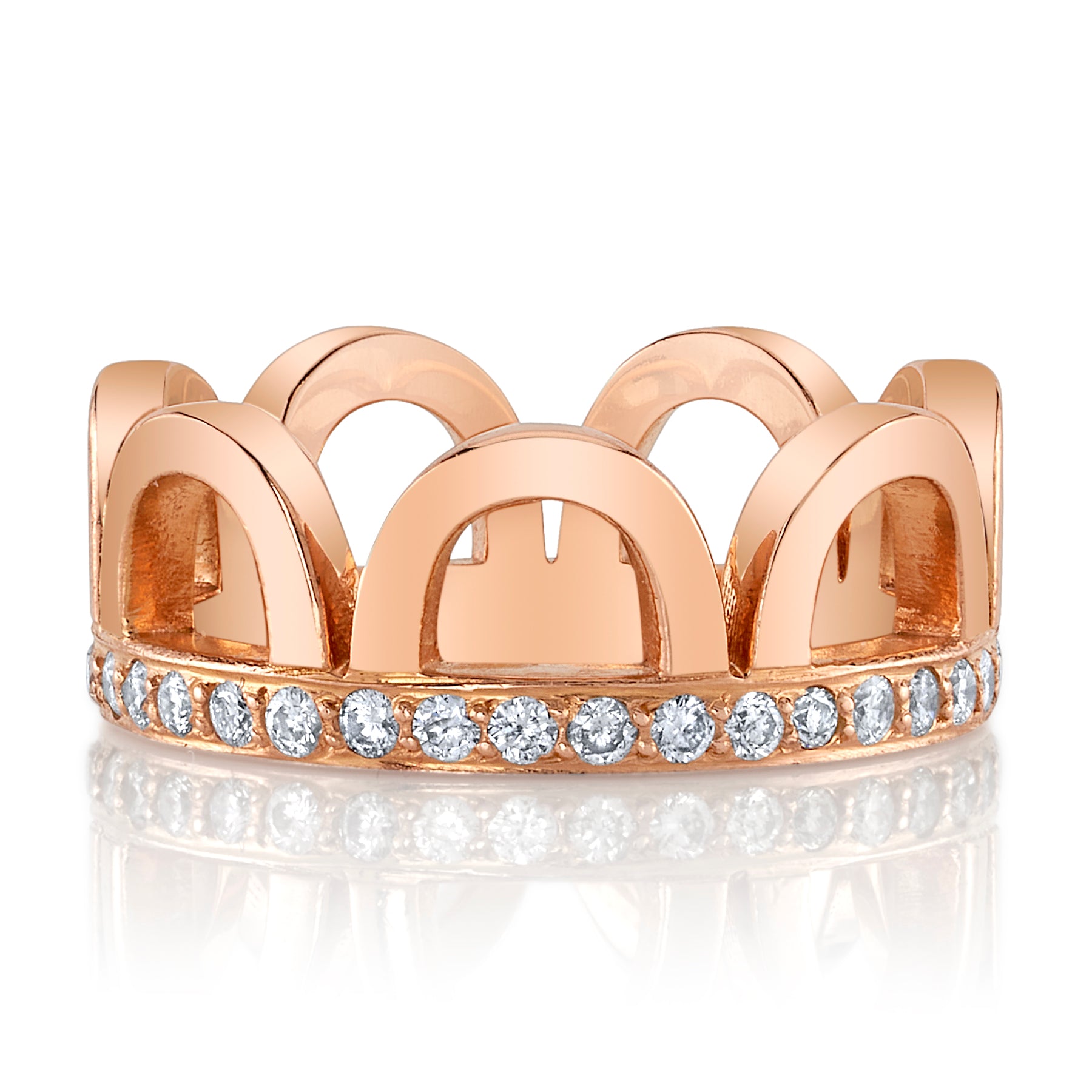 Crown Midi Ring Midi Jagga Jewelry   