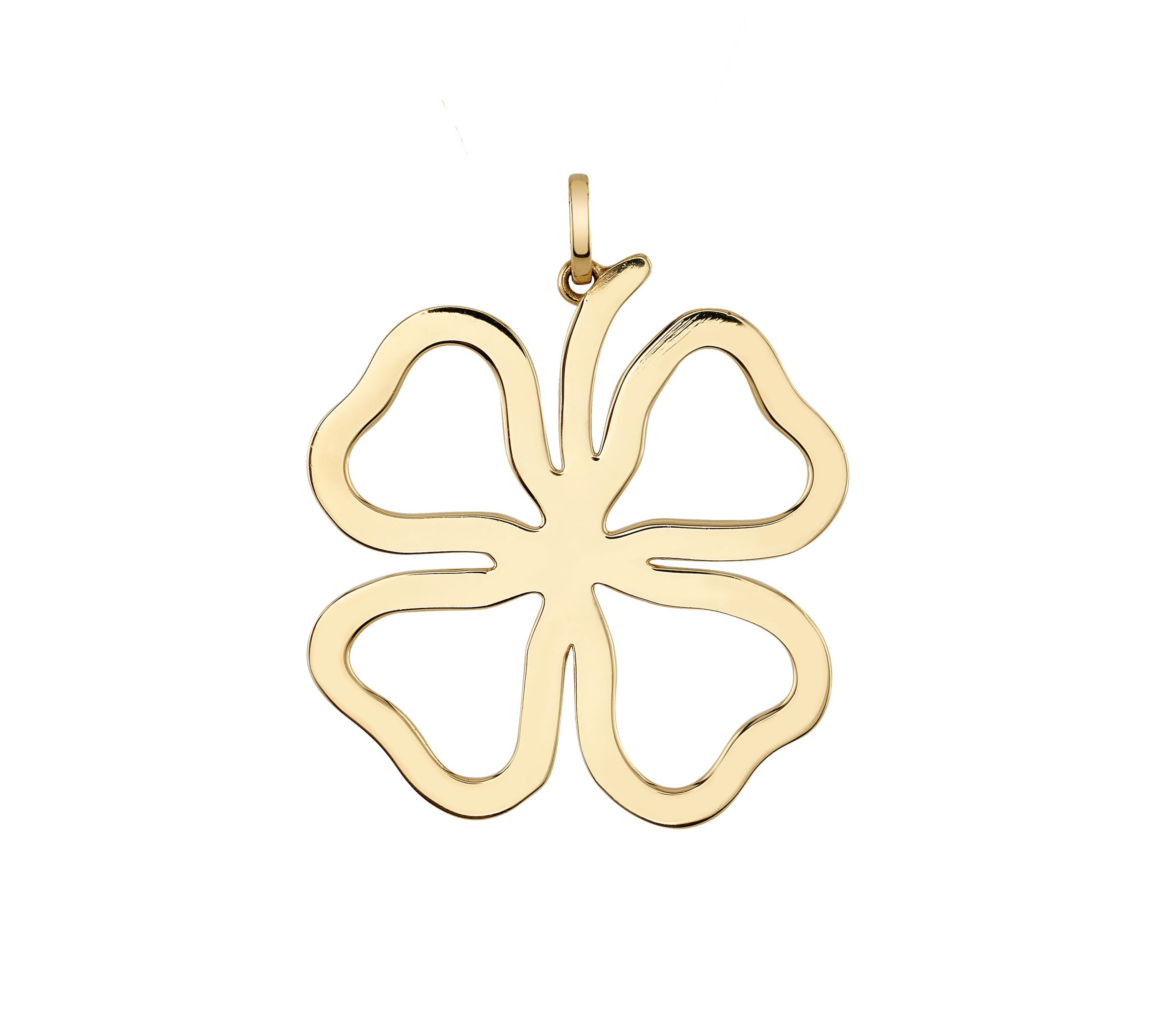 Four Leaf Clover Pendant Pendant Jagga Jewelry Pendant Only  