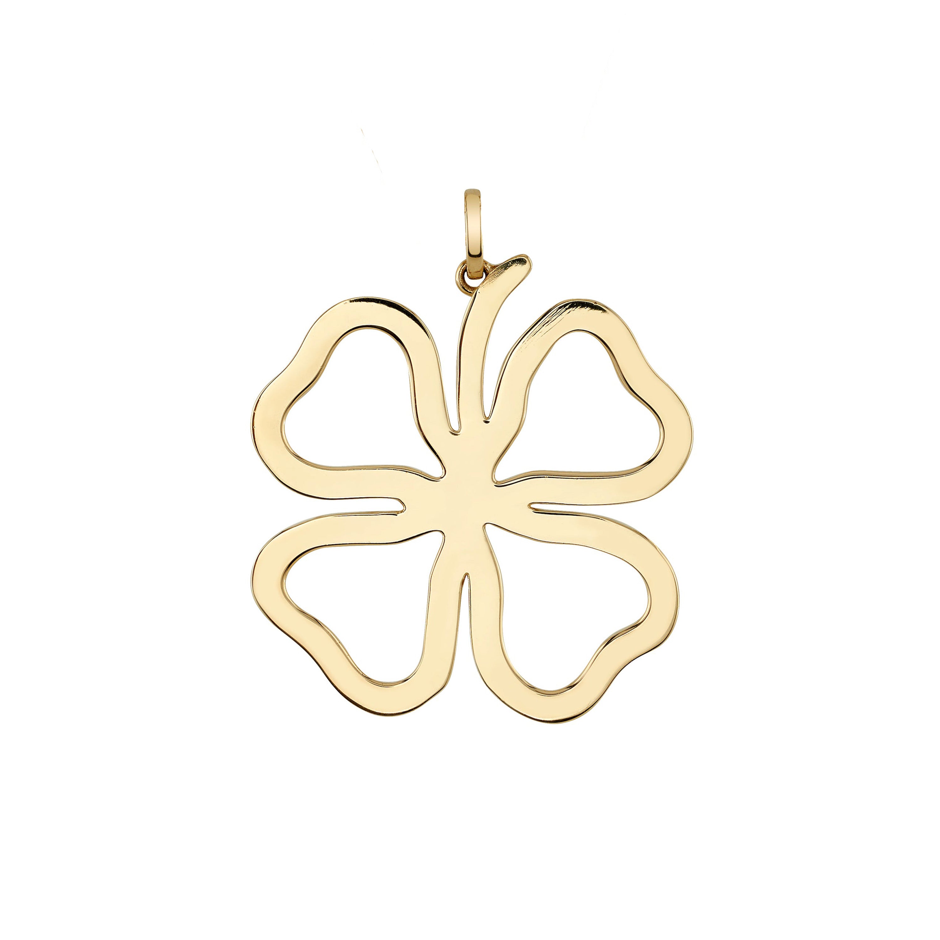 Four Leaf Clover Pendant Pendant Necklace Jagga Jewelry Pendant Only