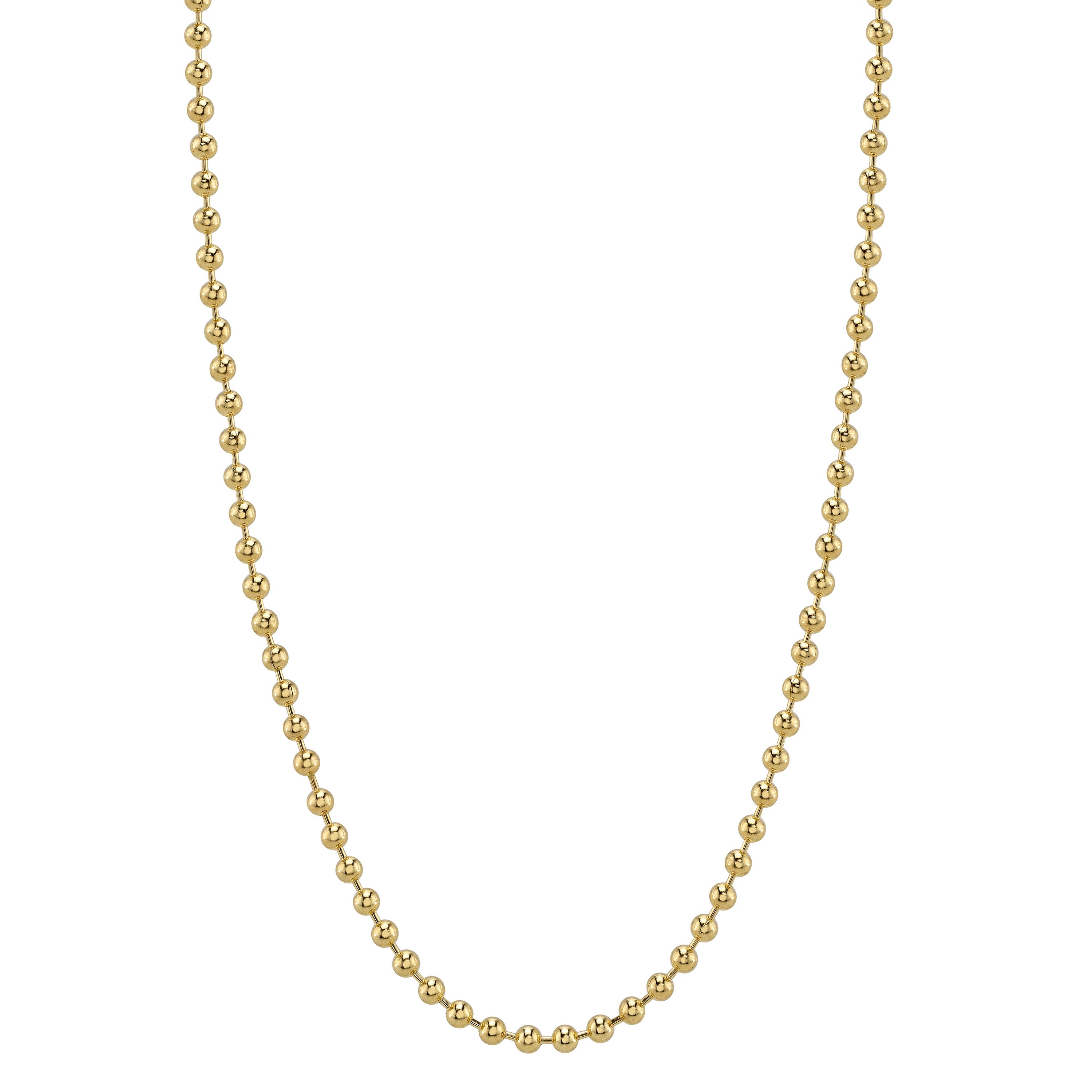 Deux Ball Chain Chain Necklace Roseark Deux   