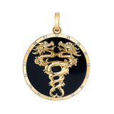 "Year of the Dragon" Amulet Pendant Elisabeth Bell Jewelry   