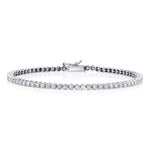 Gradient Bezel Diamond Bracelet, Small Tennis Bracelet Roseark Deux   