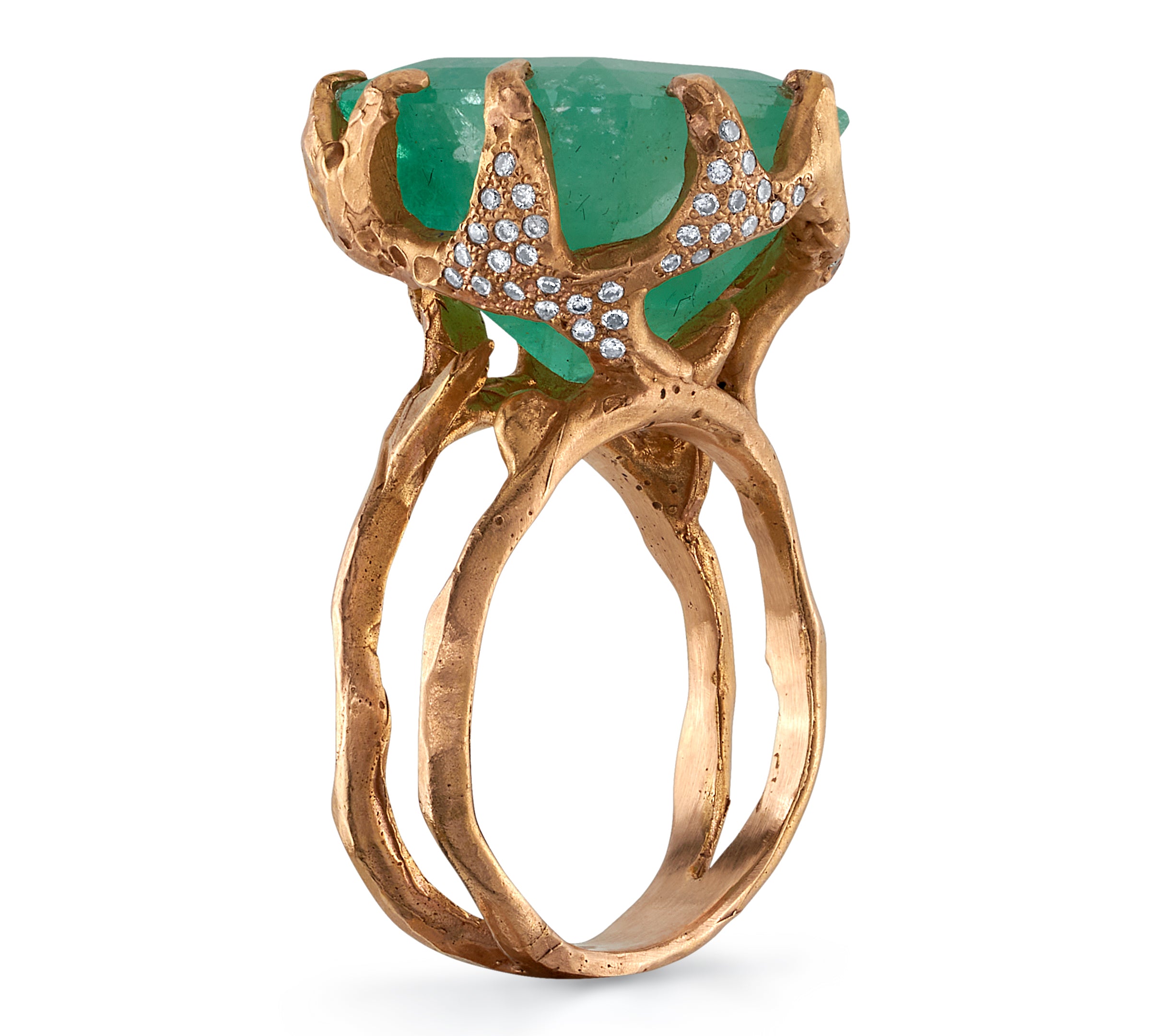 The Stem and Thorne Emerald Ring Cocktail Roseark   