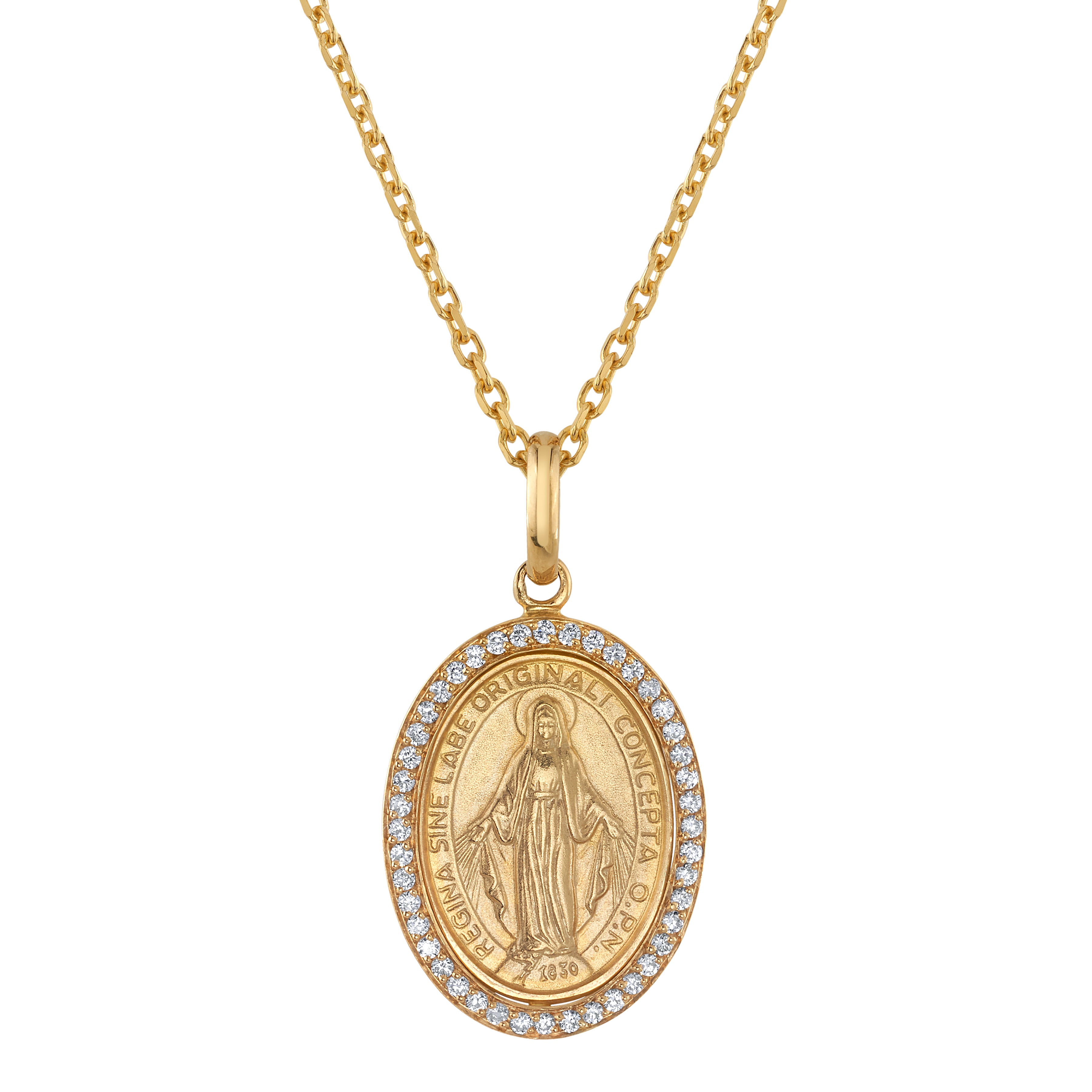 Mother Mary Protection Necklace Pendant Queen Vee   
