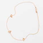 Tiny Asterope 3 Migration Necklace Necklace James Banks Design Rose Gold  