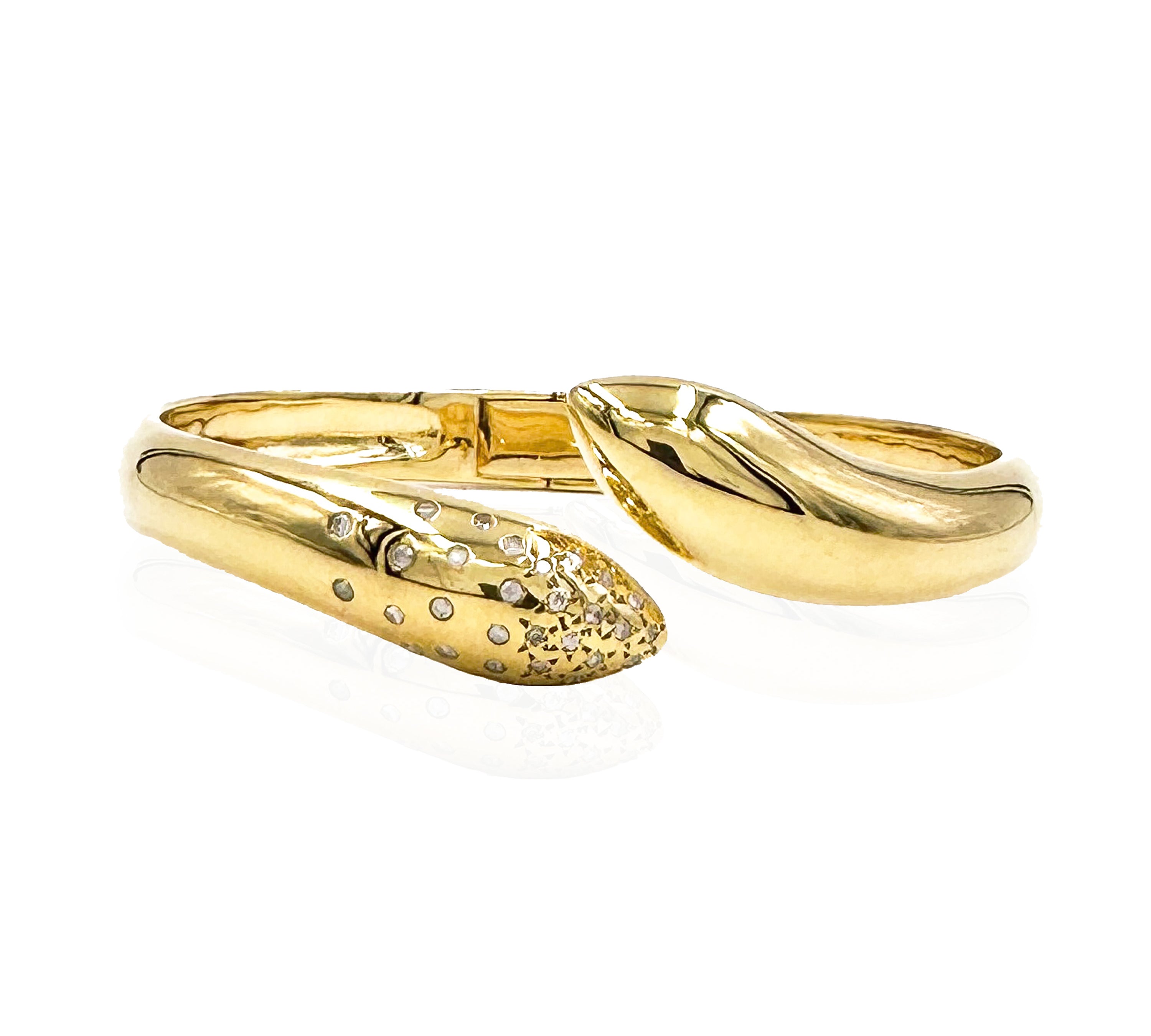 Claw Bangle with Sprinkled Diamonds Bangle MAE + LANG   