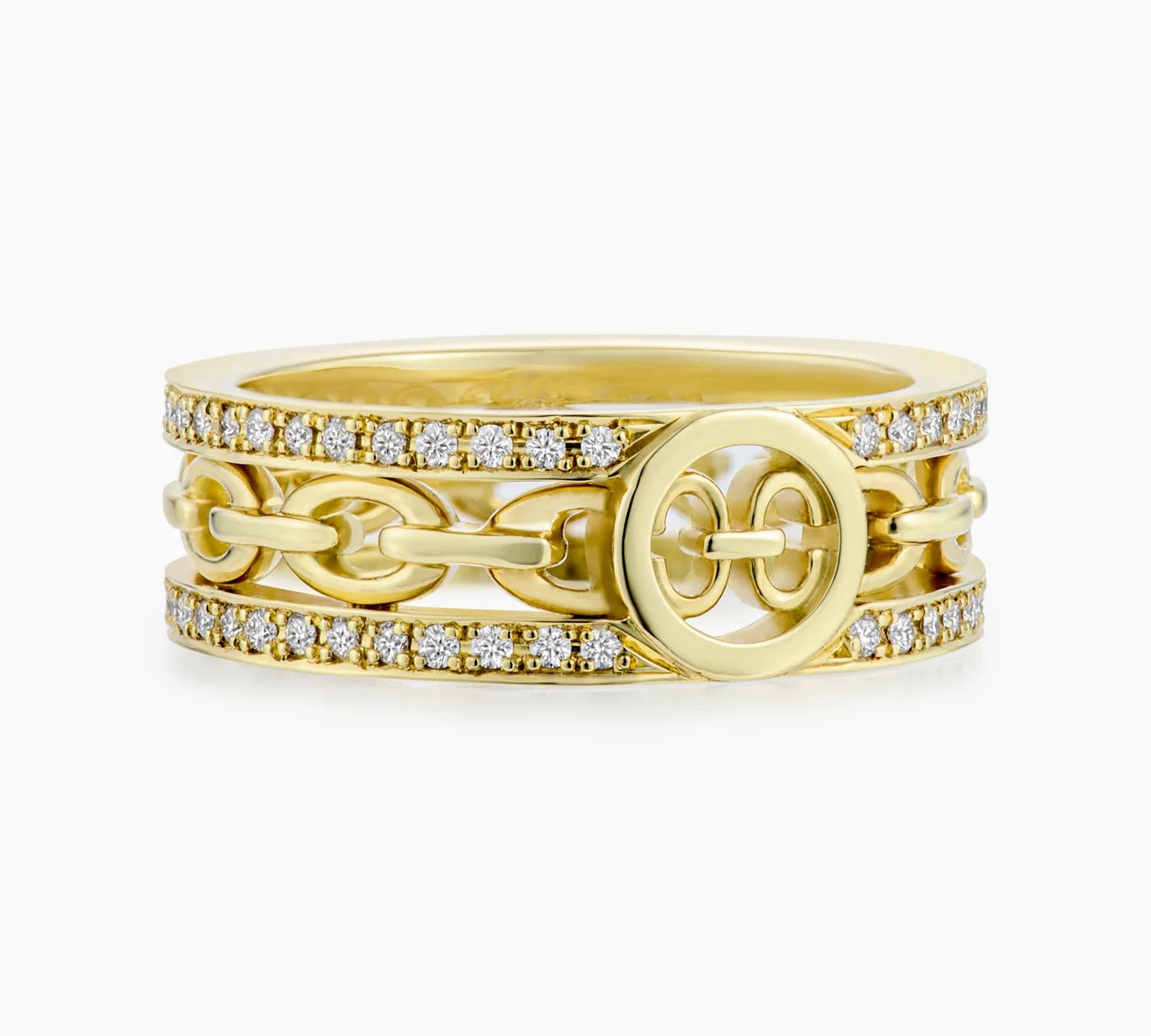 Links Eternal Ring with Diamonds Ring KIMITAKE