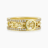 Links Eternal Ring with Diamonds Ring KIMITAKE