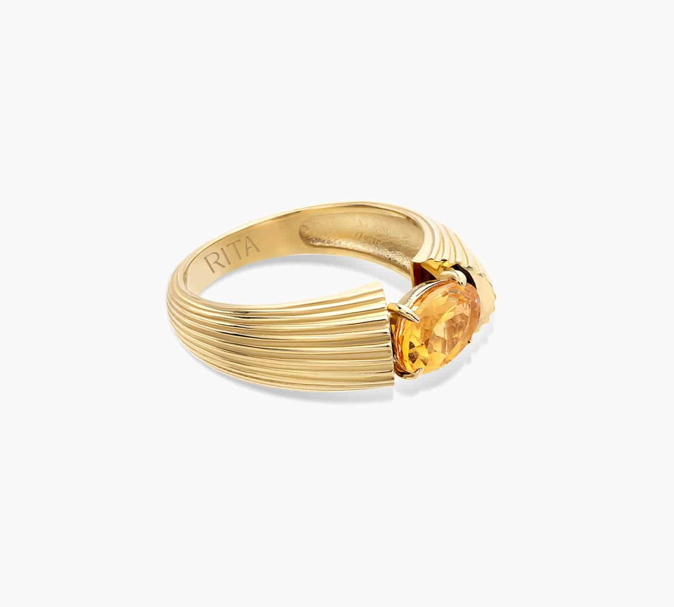 Citrine Gemstone Heirloom Ring Ring RITA Fine Jewelry
