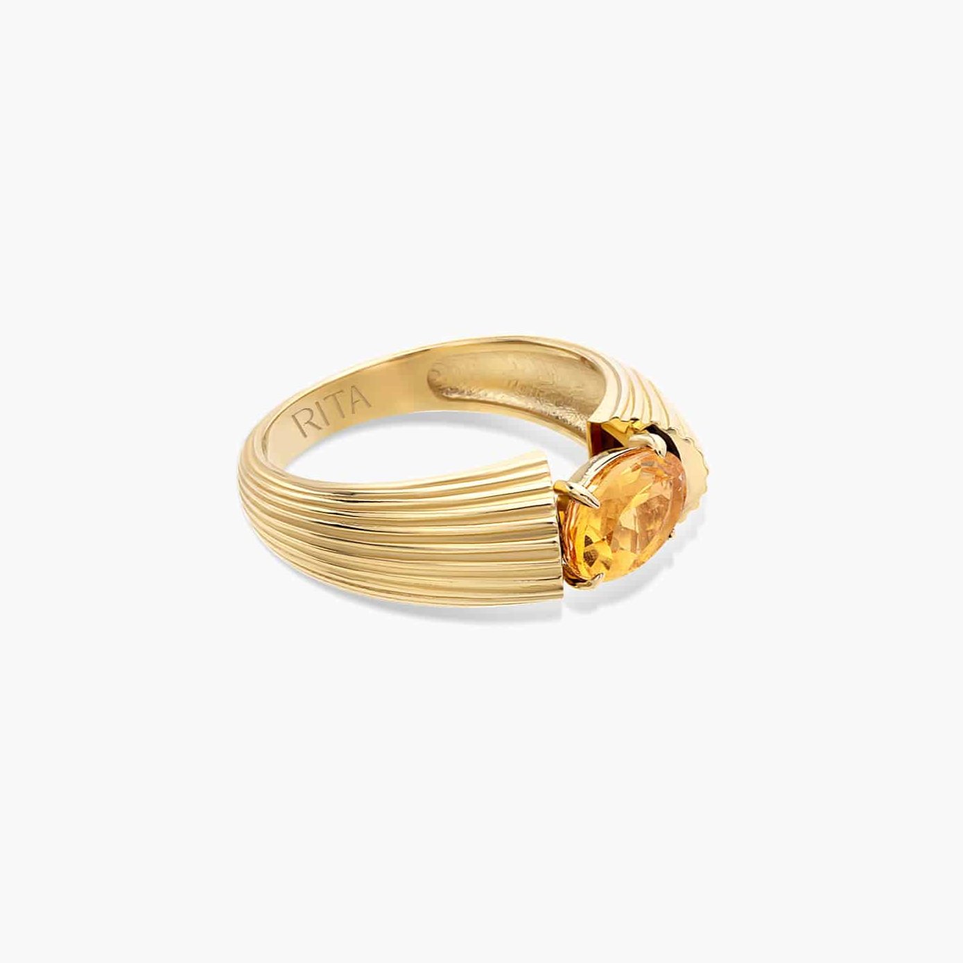 Citrine Gemstone Heirloom Ring Ring RITA Fine Jewelry