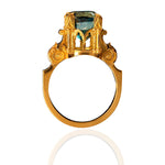 Spendour Santum Ring Statement Ring Metal Couture