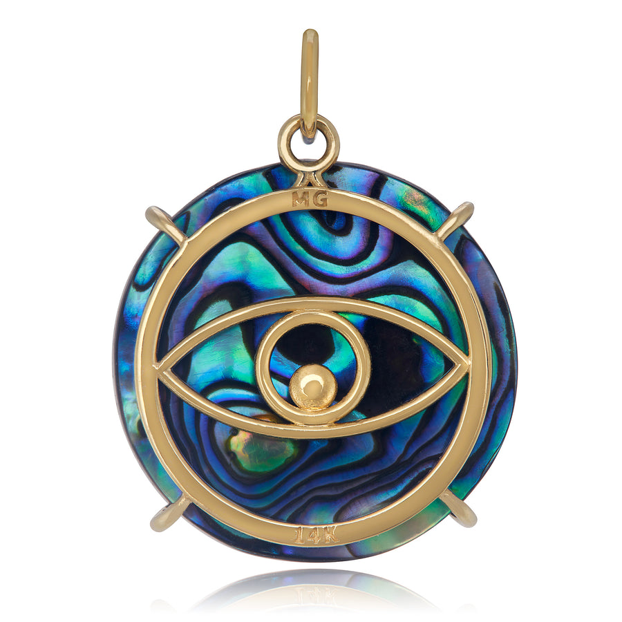 Skull Yin Yang Pendant Pendant Maura Green   