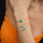 Sphene Bracelet Chain Bracelet Elisabeth Bell Jewelry   