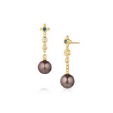 Pearl Scepter Earrings Earrings Svetlana Lazar   