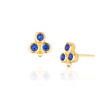 Trio Cluster Studs Stud Earrings Svetlana Lazar   