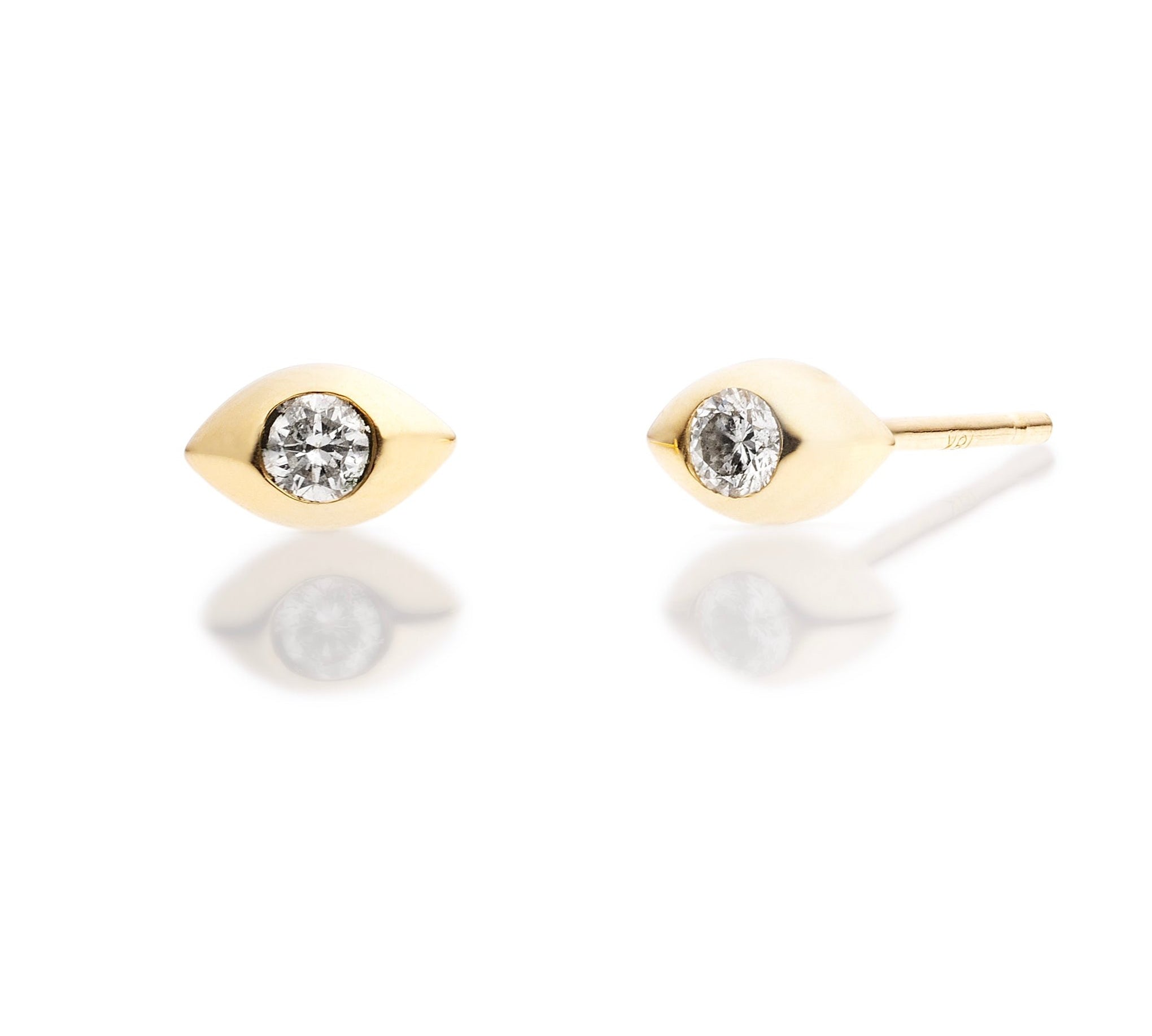 Diamond Sundrop Studs Studs Fiore Wylde   