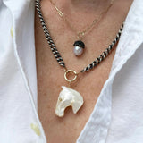 White Horse Head Charm