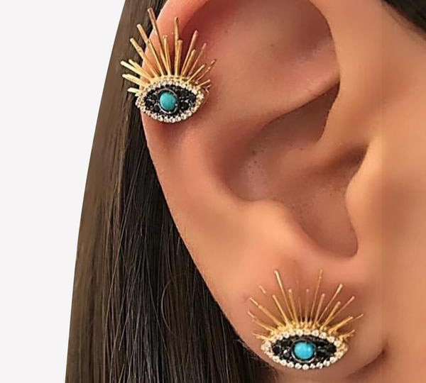 Evil Eye Earrings Stud Earrings Falamank