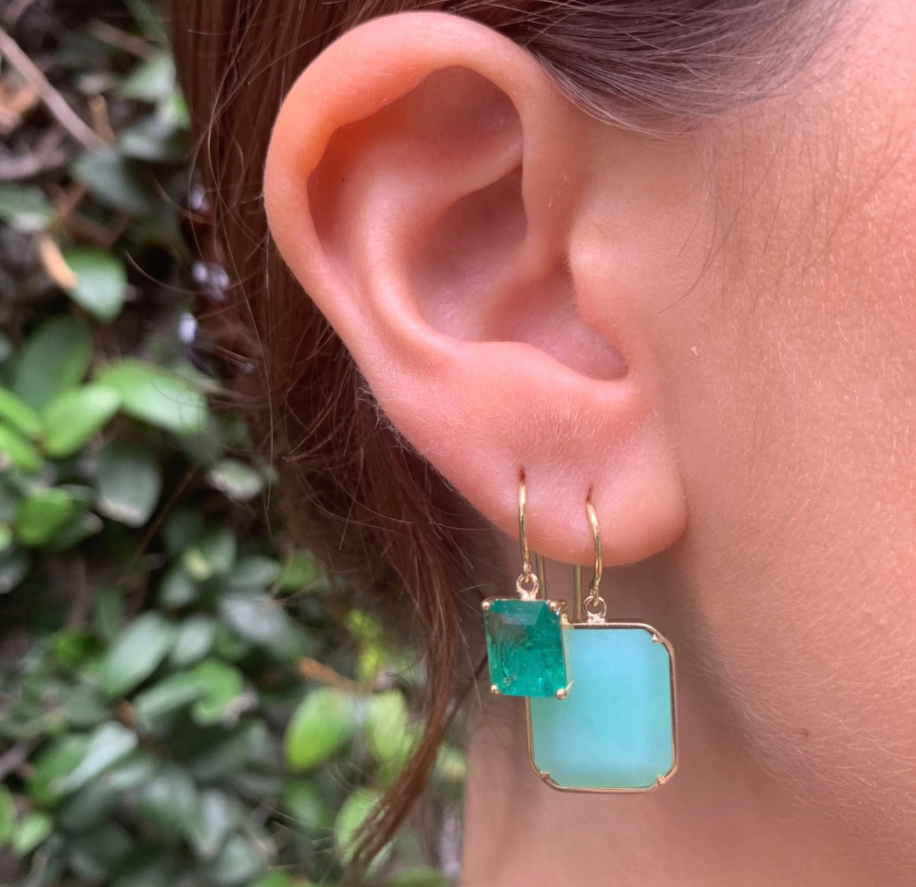 Chrysoprase Drop Earrings Drop Earrings Amy Gregg Jewelry   