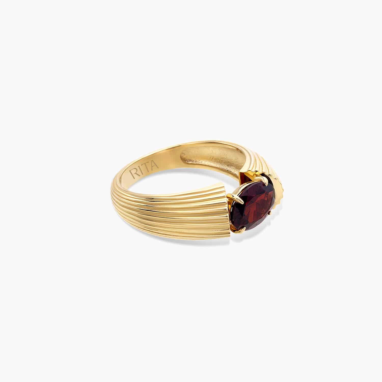 Garnet Gemstone Heirloom Ring Ring RITA Fine Jewelry