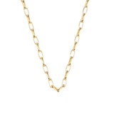 Gold Link Chain Chain Necklace Akaila Reid   