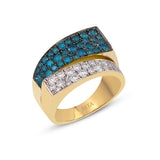 Sorella Ring Rings RITA Fine Jewelry Blue Diamond  