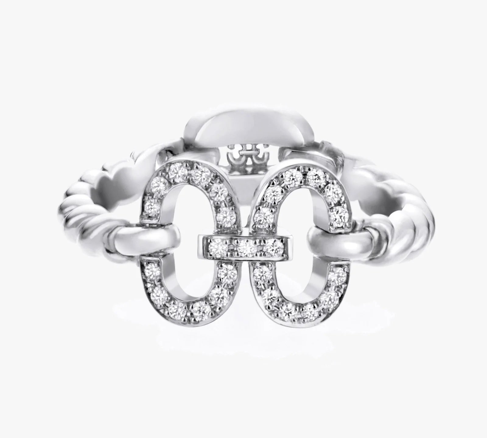 Birth Iconic Ring with Diamonds Ring KIMITAKE White Gold 7.5