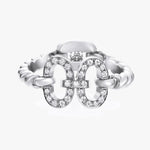 Birth Iconic Ring with Diamonds Ring KIMITAKE White Gold 7.5