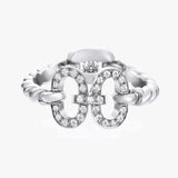 Birth Iconic Ring with Diamonds Ring KIMITAKE White Gold 7.5