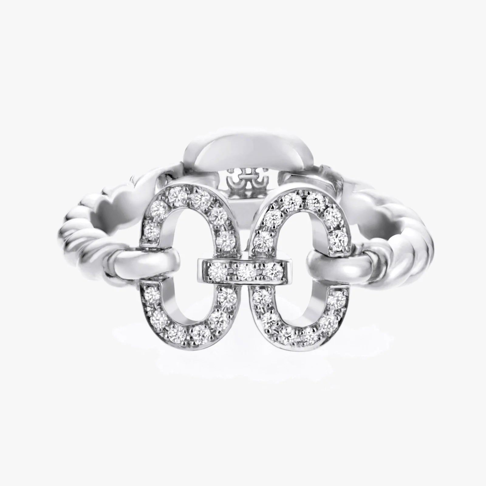 Birth Iconic Ring with Diamonds Ring KIMITAKE White Gold 7.5