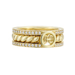 Birth Eternal Ring with Diamonds Ring KIMITAKE