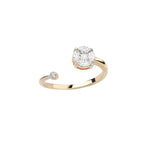 Illusion Round Solitaire Ring Rings Ritique 6  