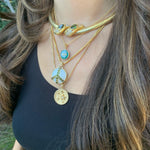 Small Zodiac Necklace Pendant Helena Rose Jewelry   