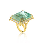 Looking Glass Ring Statement Ring House of RAVN