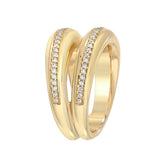 Double Dome Ring Band Ring Sale   