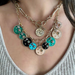Small Onyx Zodiac Pendant Pendant Helena Rose Jewelry   